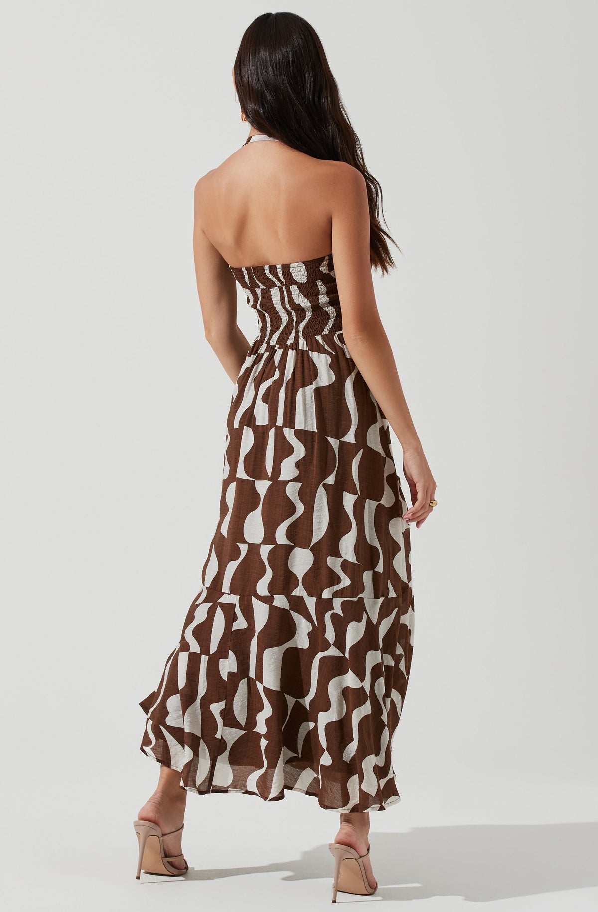 Mariella Halter Maxi Dress