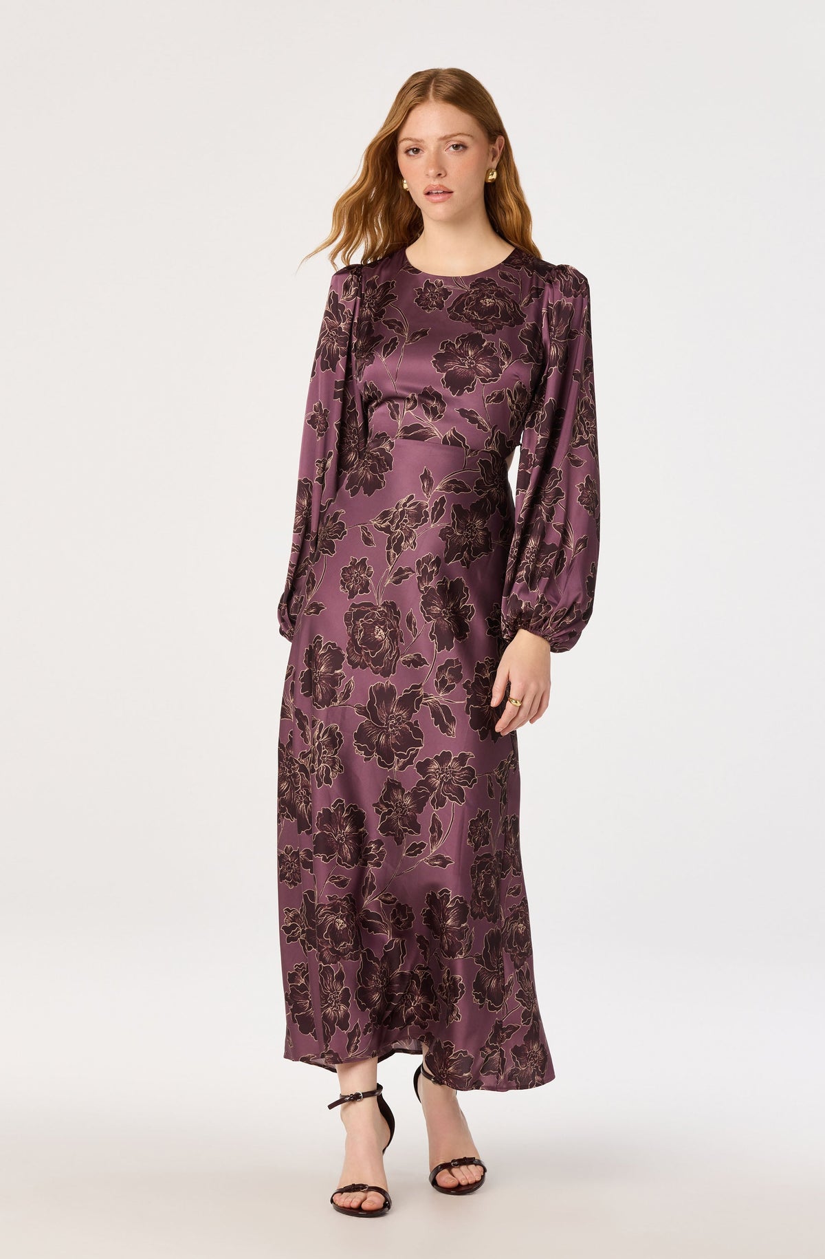 Quinn Floral Cutout Maxi Dress