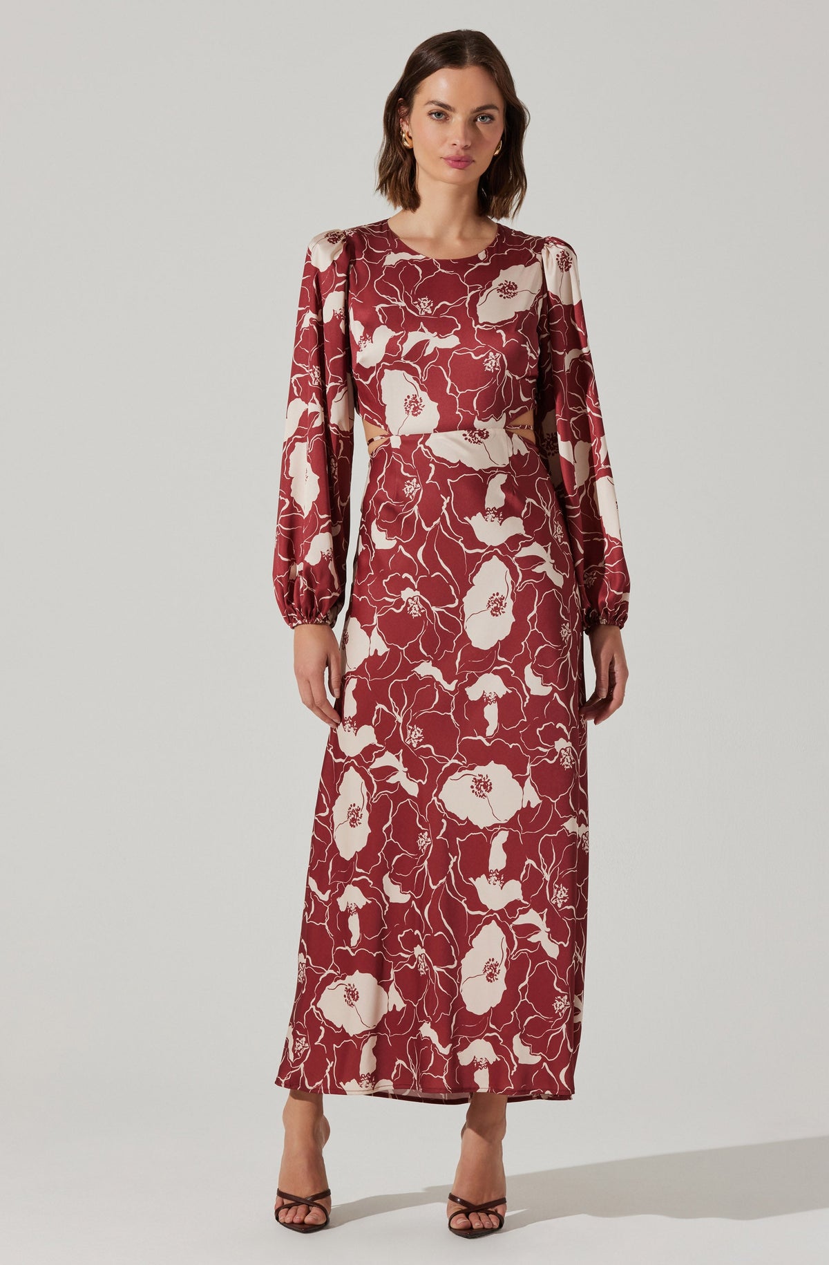 Quinn Floral Cutout Maxi Dress