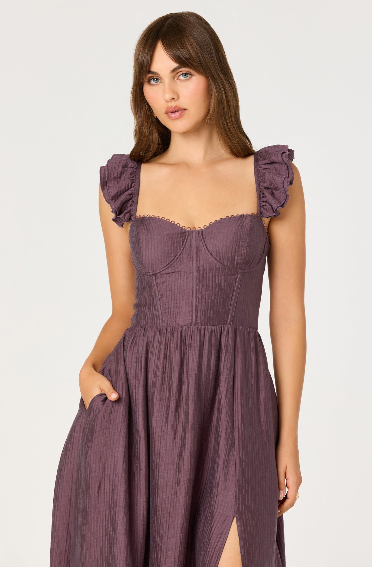 Wedelia Bustier Midi Dress