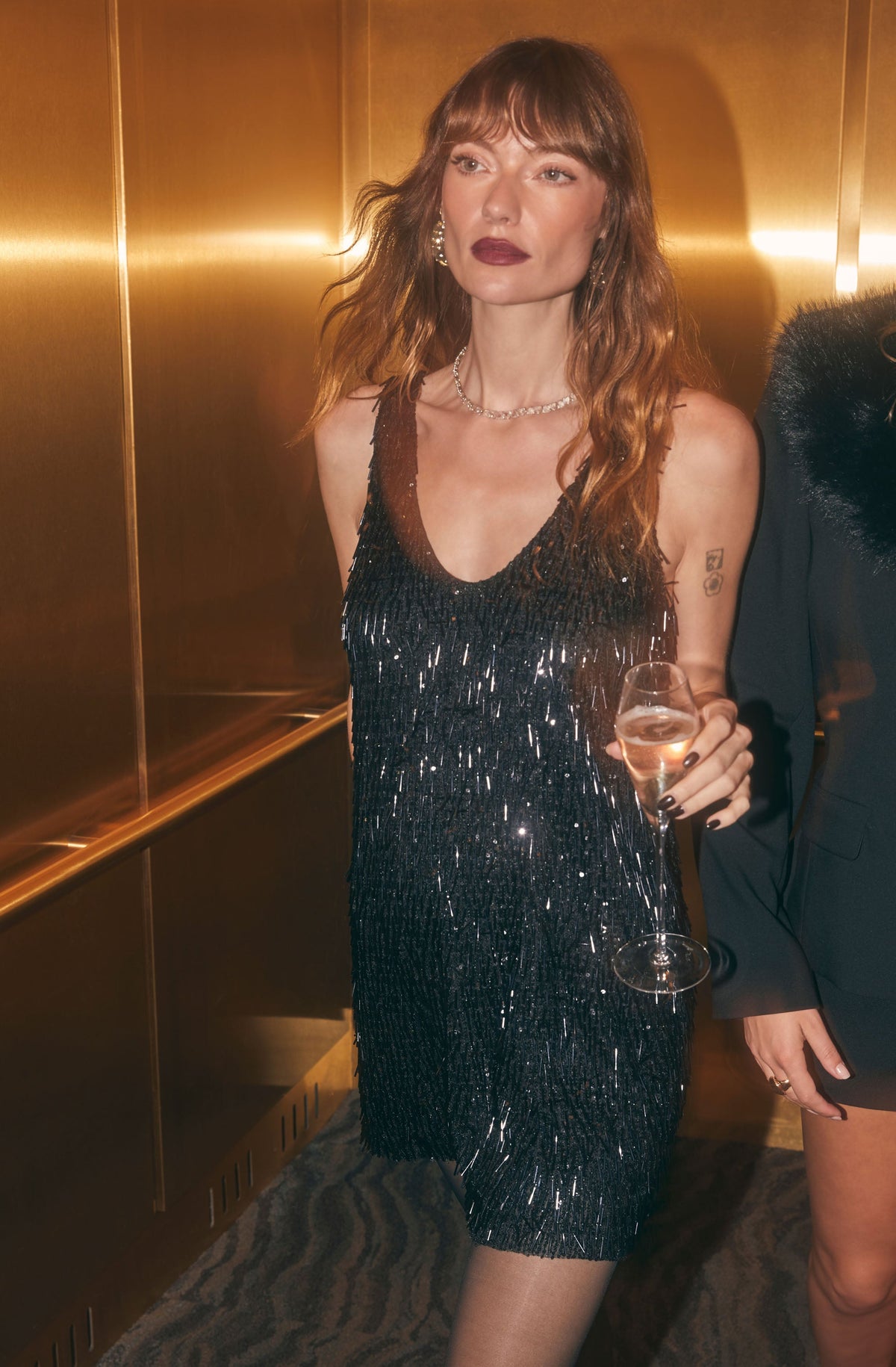 Emani Sequin Mini Dress