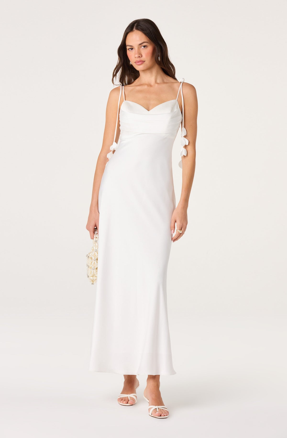 Hera Satin Maxi Dress