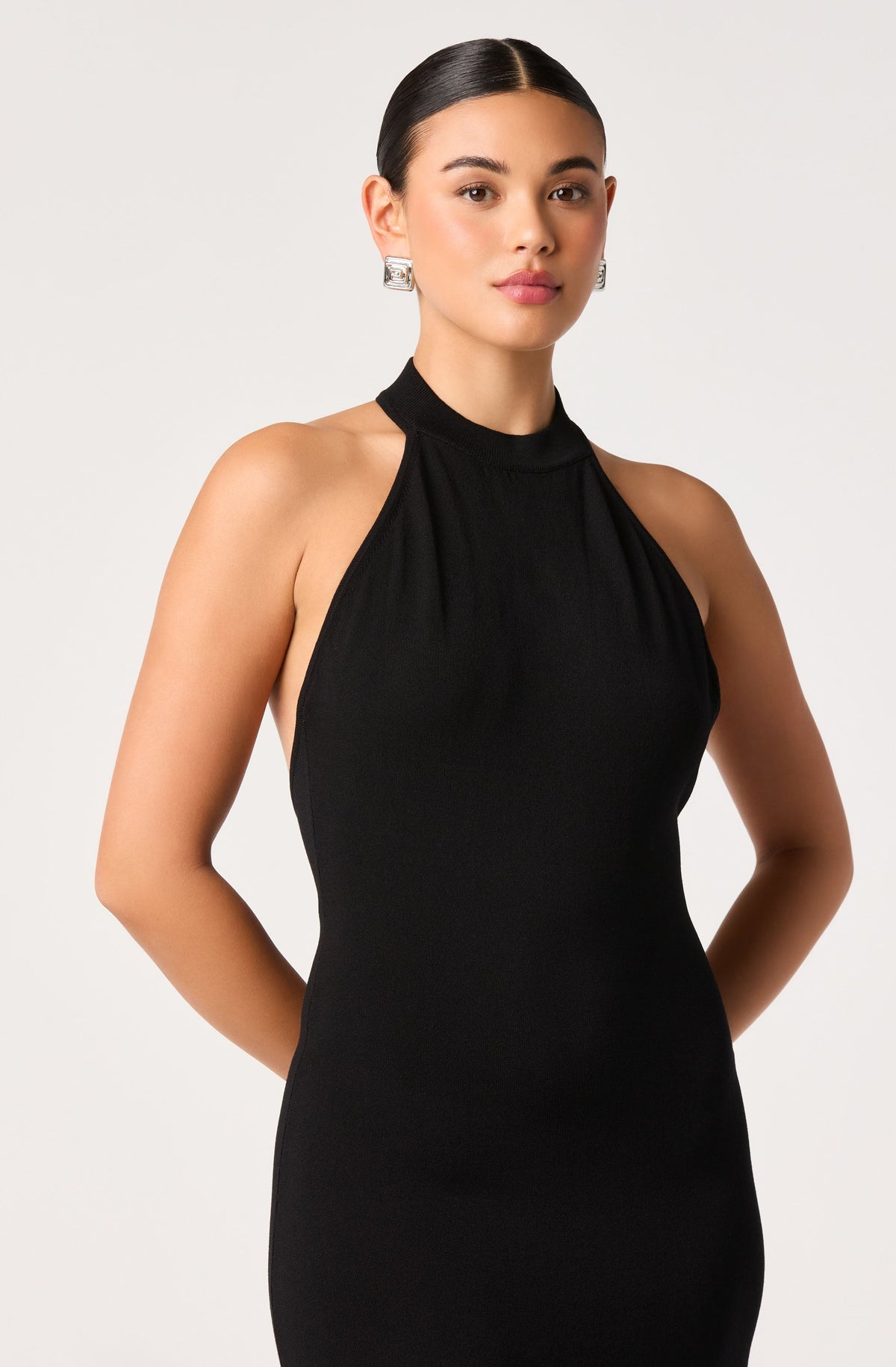 Lacy Halter Maxi Dress