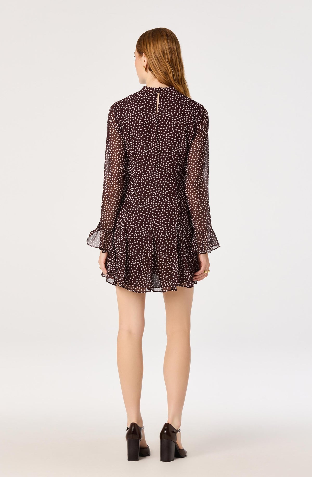 Tasha Polka Dot Mini Dress