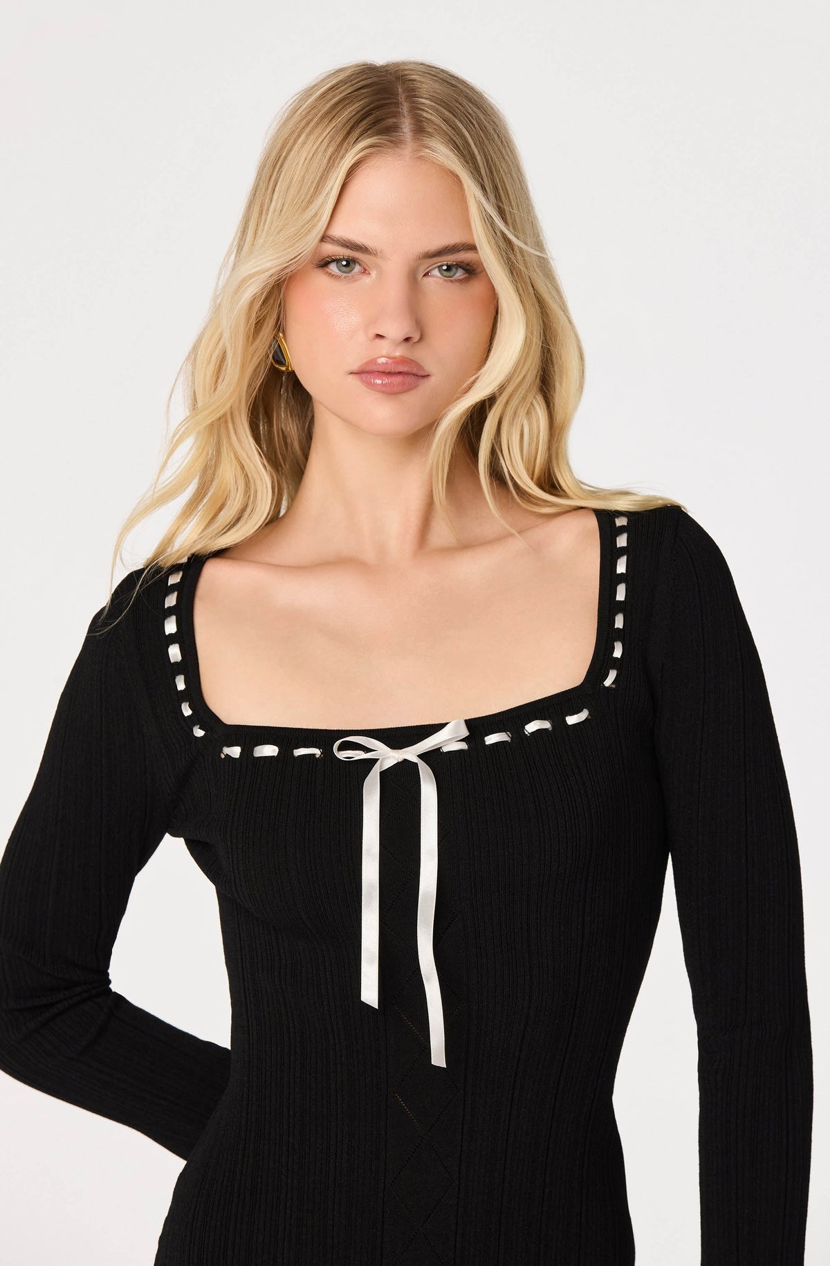 Daysha Square Neck Mini Dress
