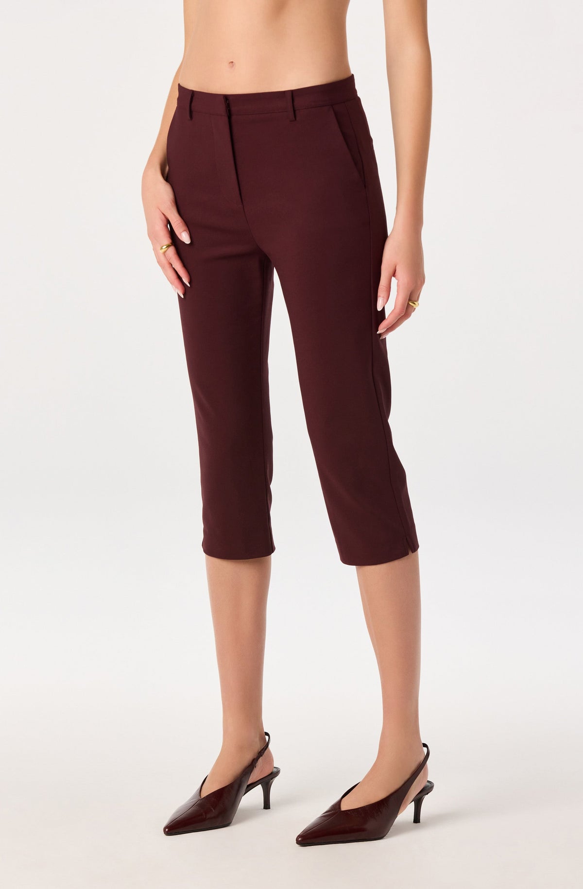 Cardin Tailored Capri Pants
