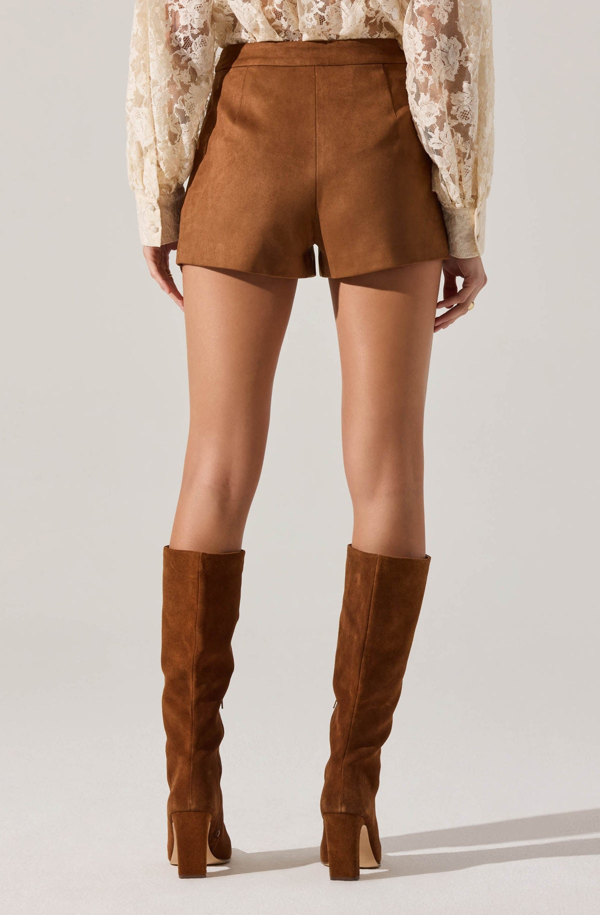 Jude Faux Suede Shorts