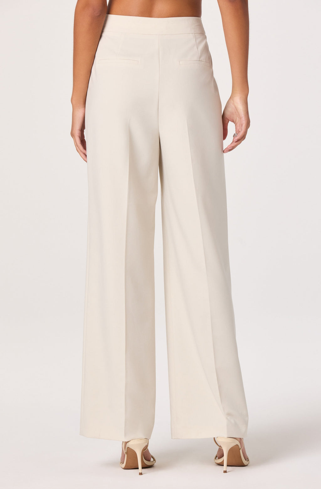 Cleone High-Rise Straight Leg Trousers