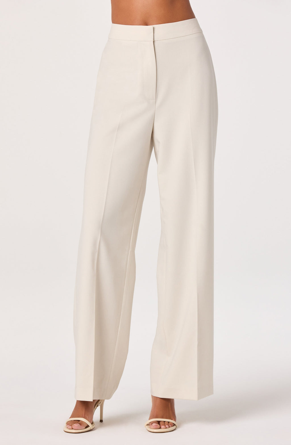Cleone High-Rise Straight Leg Trousers
