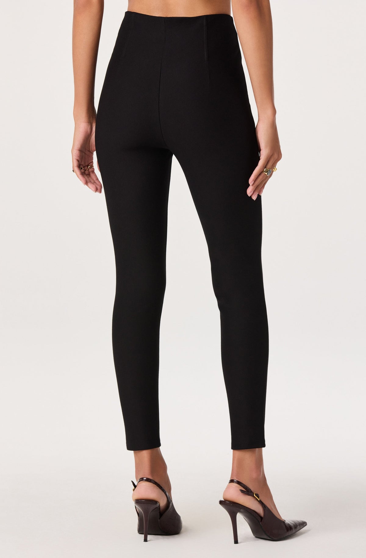 Ryleigh Corset Boned High-Rise Leggings