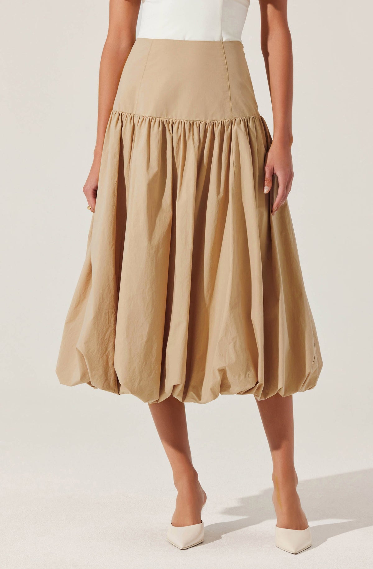 Laryn Drop Waist Bubble Skirt