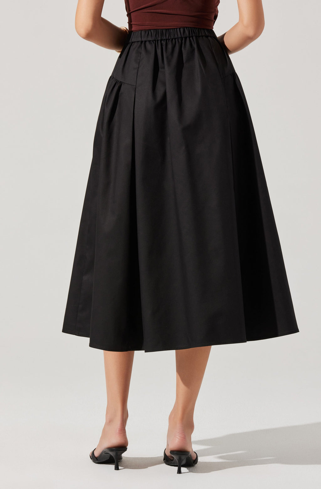 Laila Flared Midi Skirt