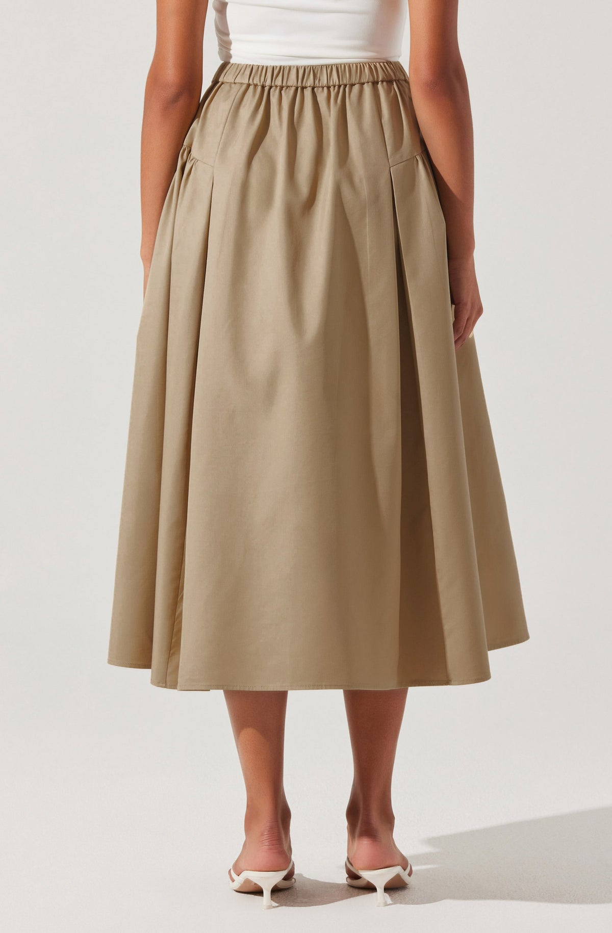 Laila Flared Midi Skirt