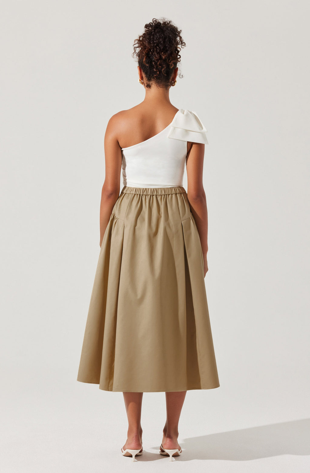 Laila Flared Midi Skirt