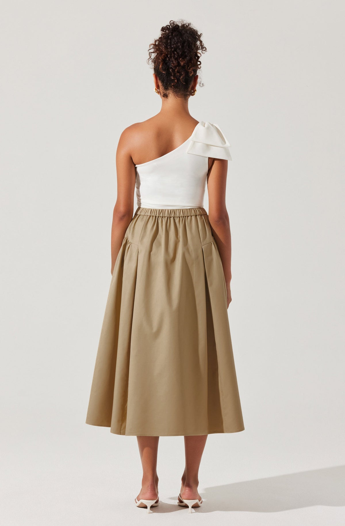 Laila Flared Midi Skirt