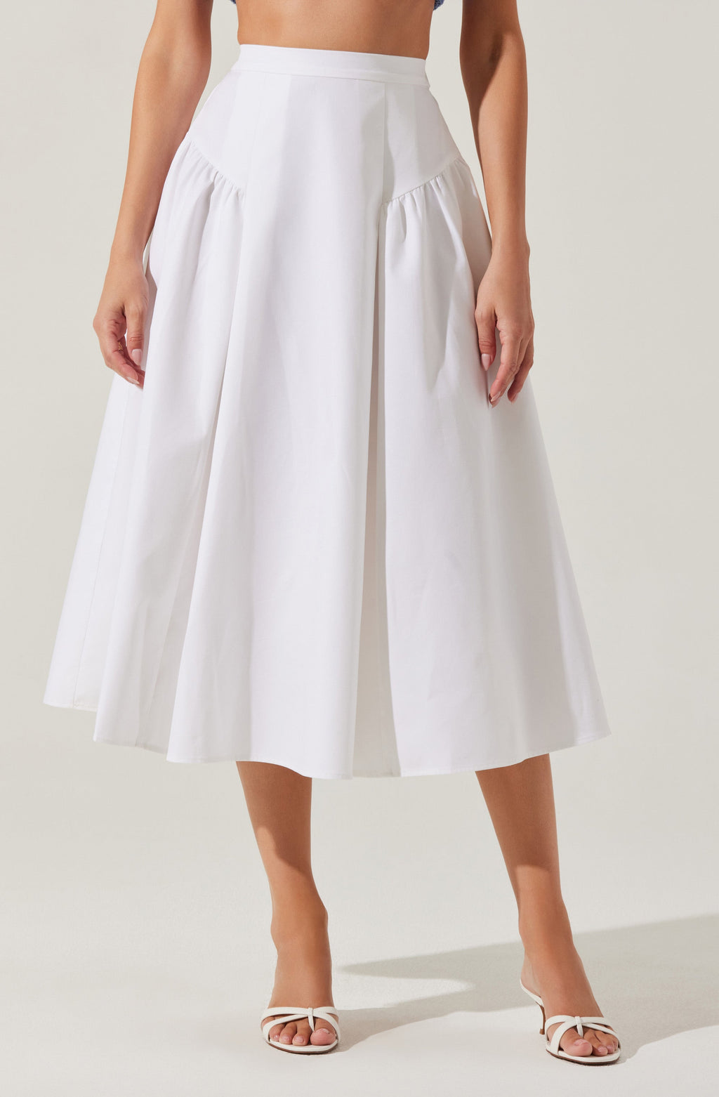 Laila Flared Midi Skirt