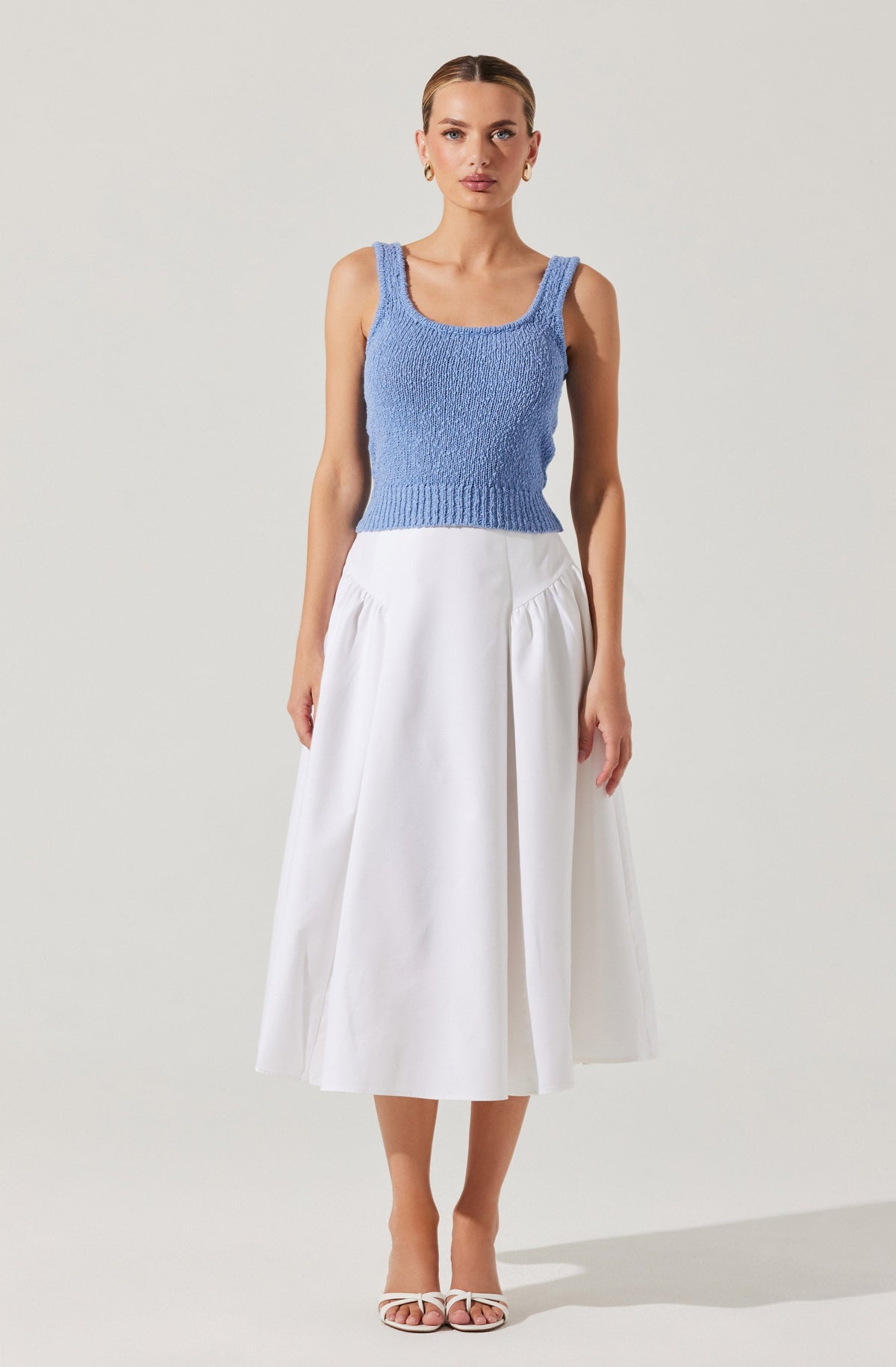 Laila Flared Midi Skirt