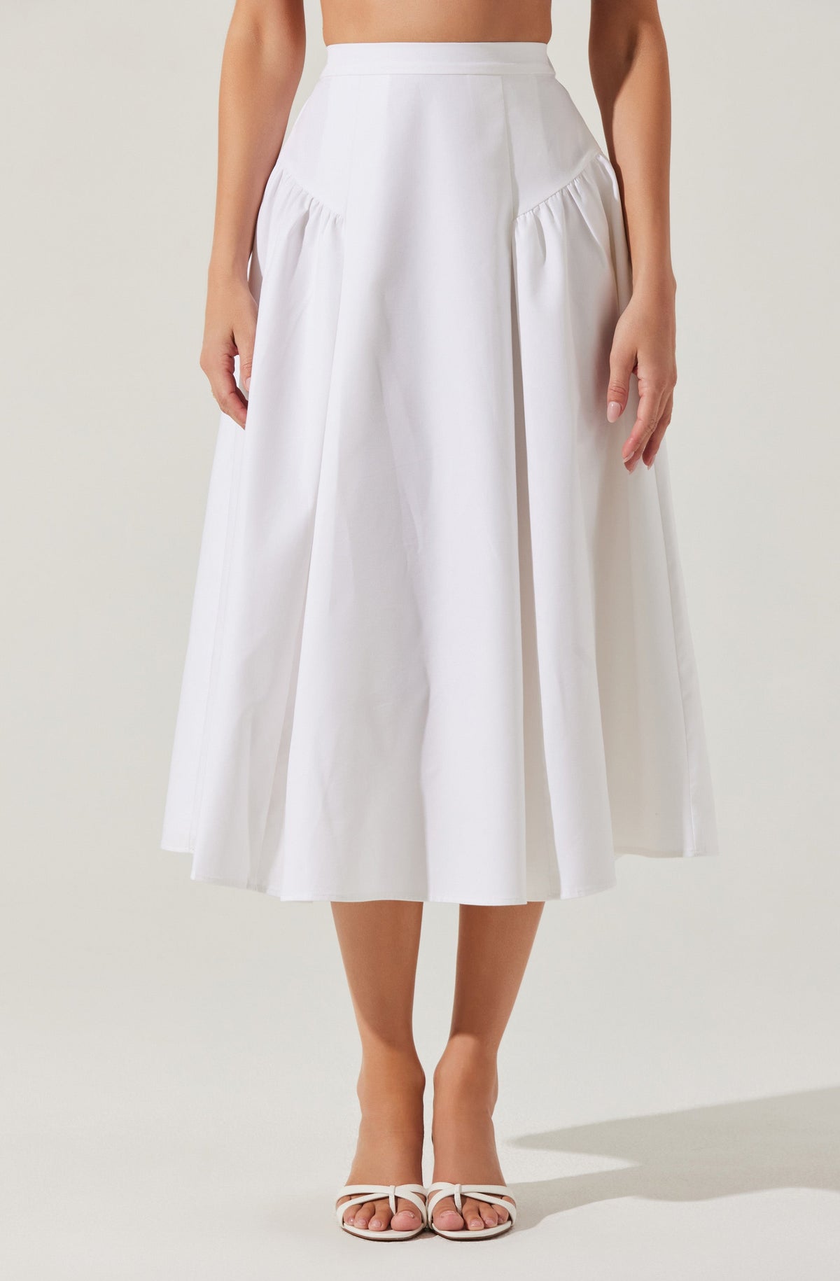 Laila Flared Midi Skirt