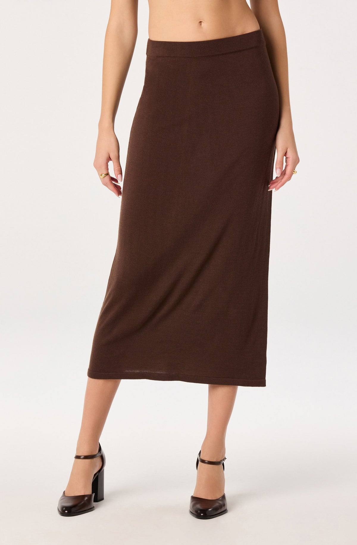 Deora Knit Midi Skirt