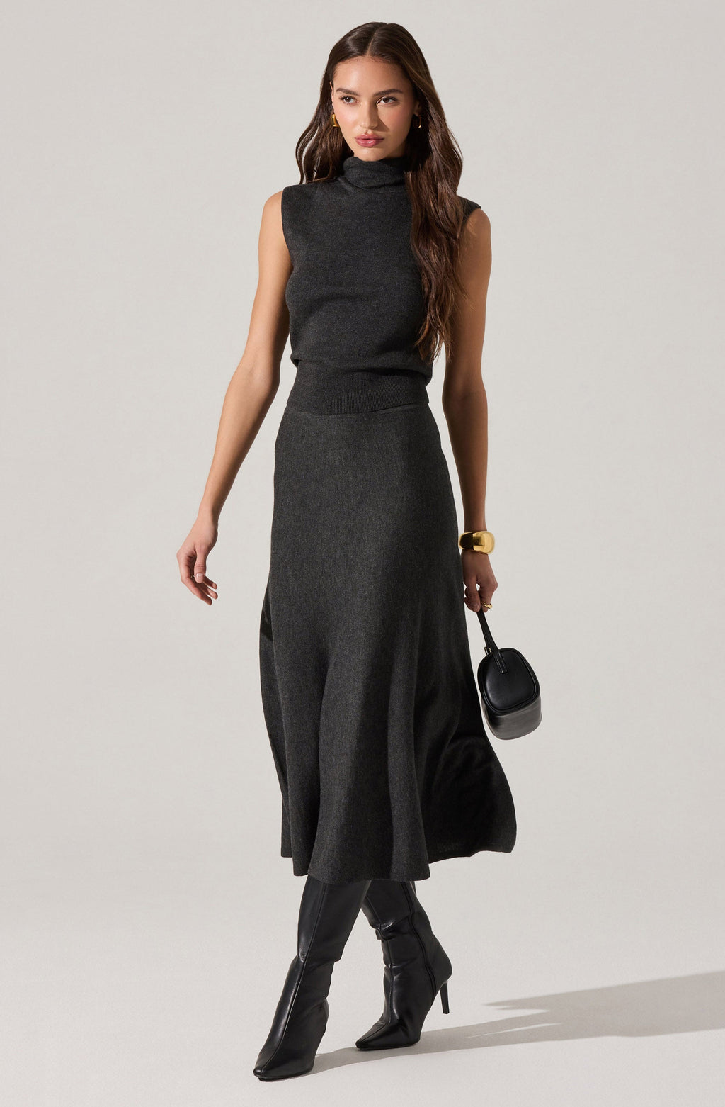Deora Midi Sweater Skirt