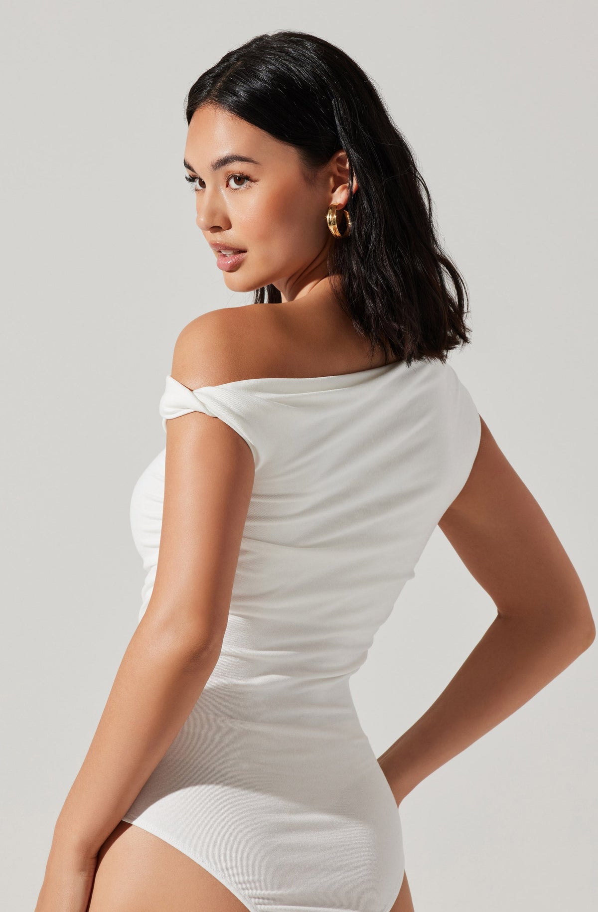 Fiora Asymmetrical Bodysuit