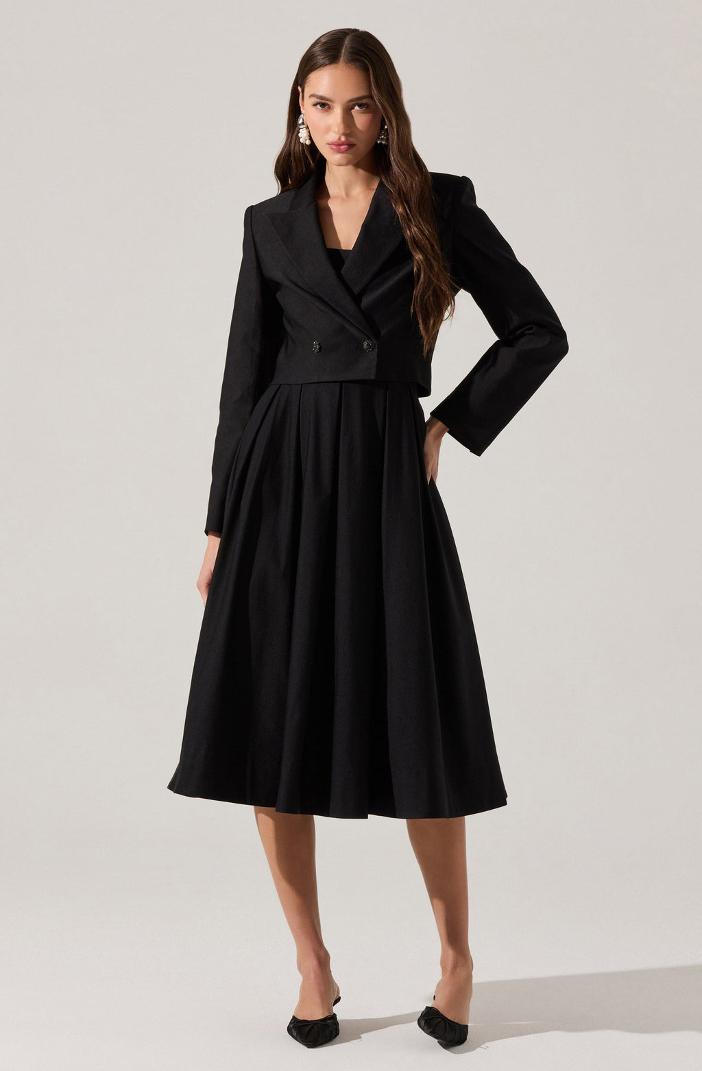 Leotie Cropped Blazer