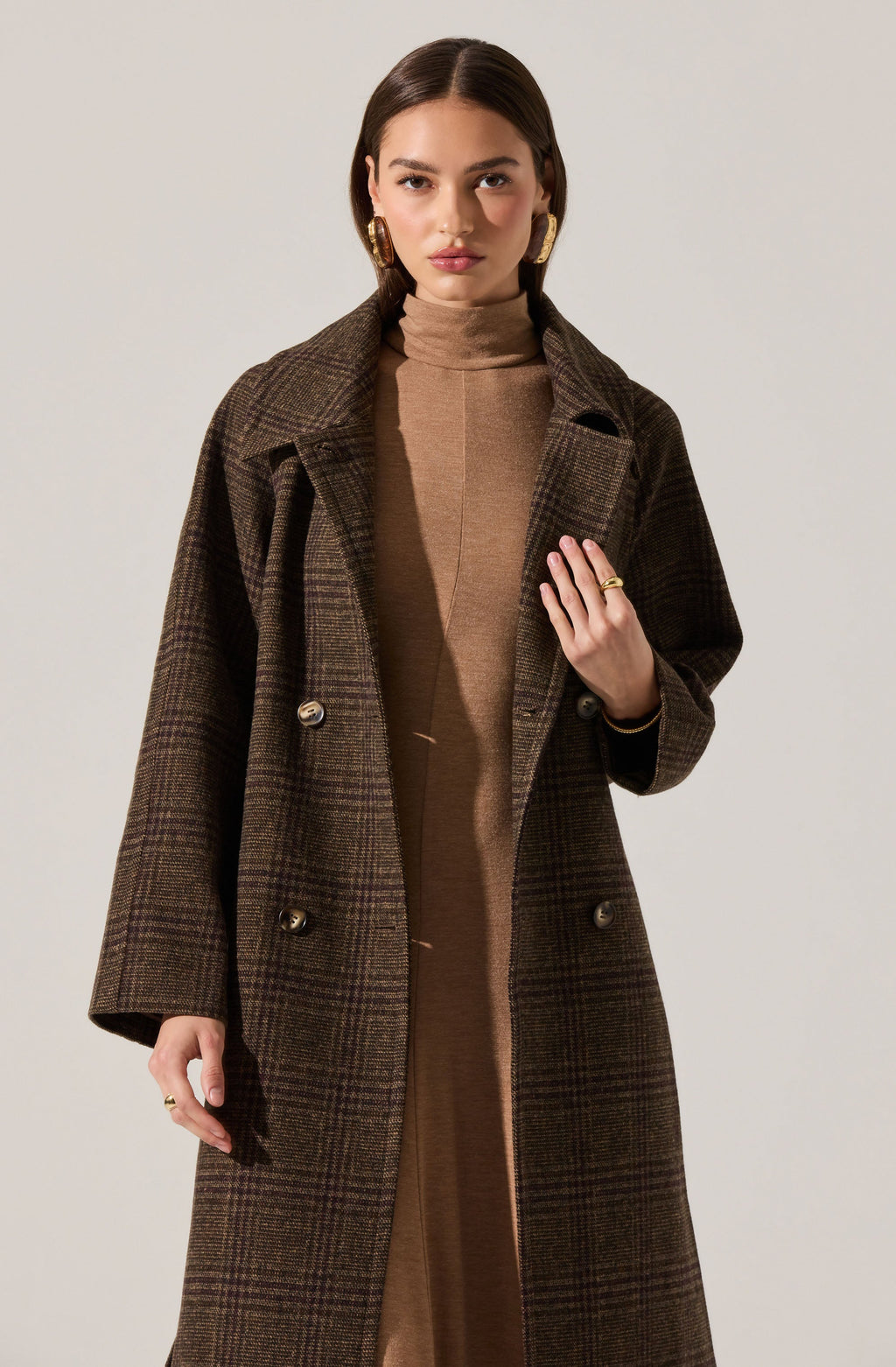 Seeley Double Breasted Longline Coat