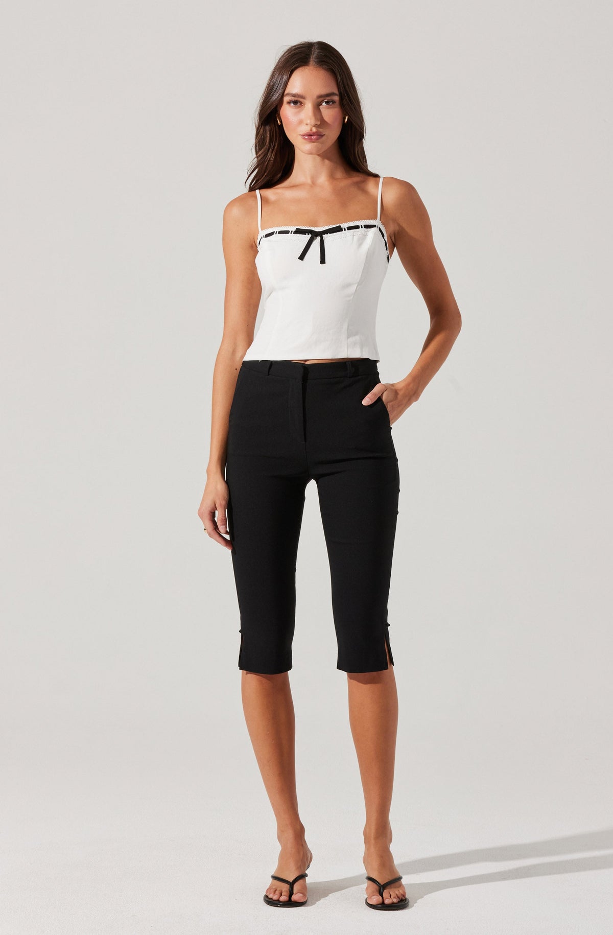 Paiton Contrast Trim Cami Top
