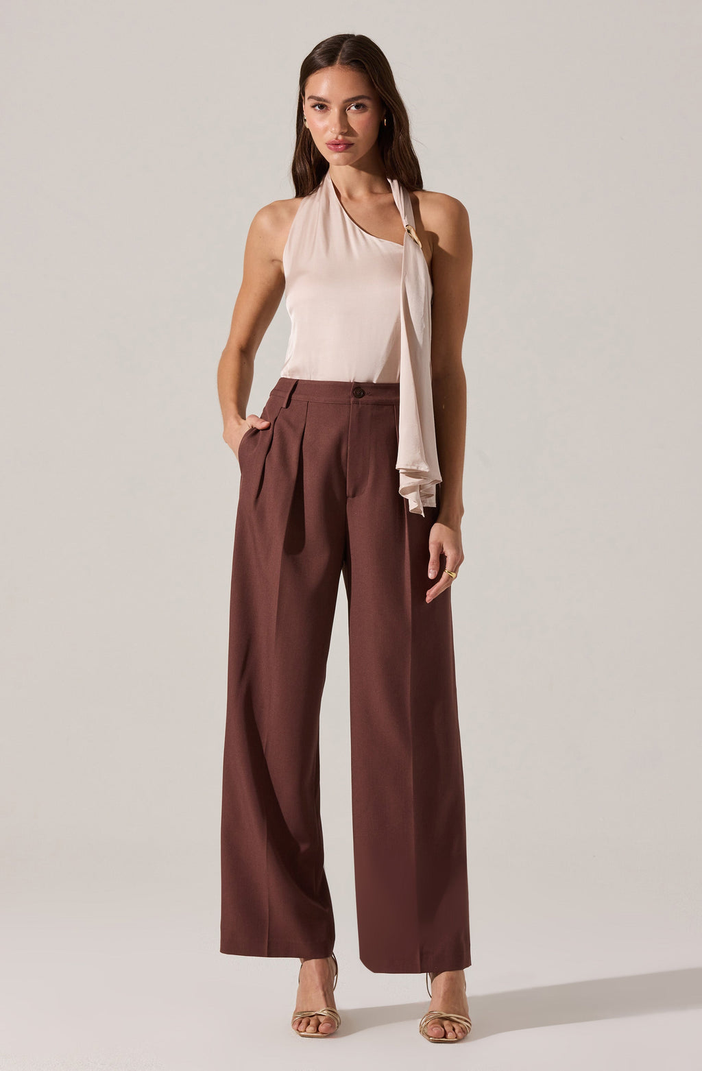 Alyx Asymmetrical Halter Top