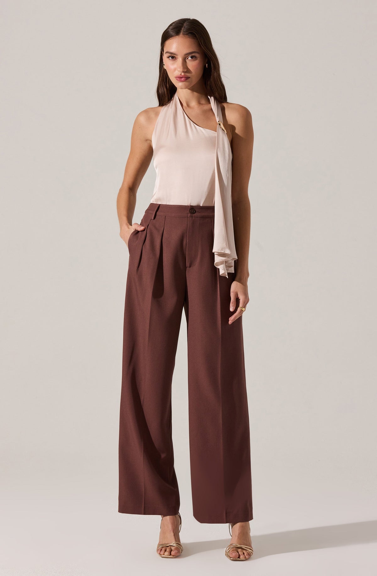 Alyx Asymmetrical Halter Top