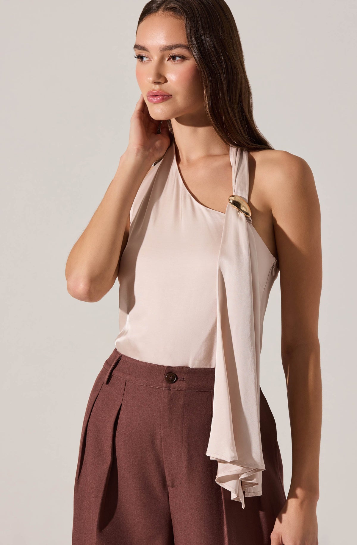 Alyx Asymmetrical Halter Top