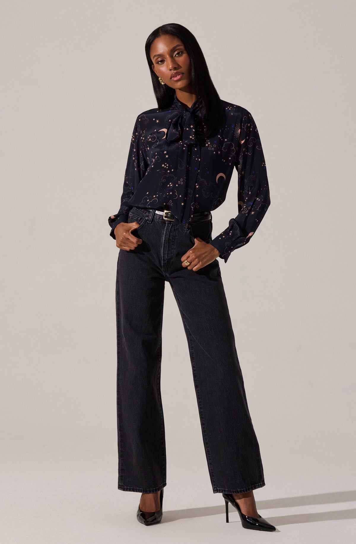 Mabry Bow Tie Top