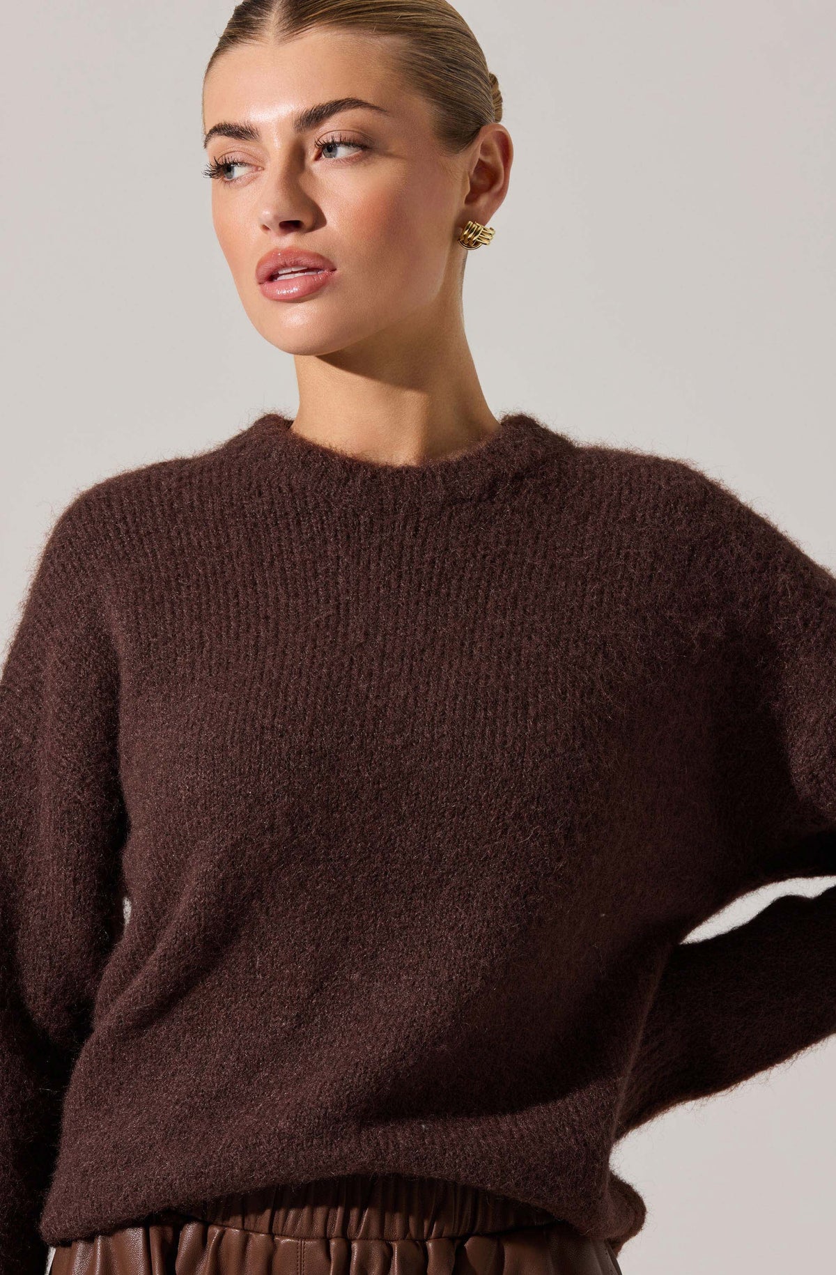 Selbie Brushed Knit Sweater