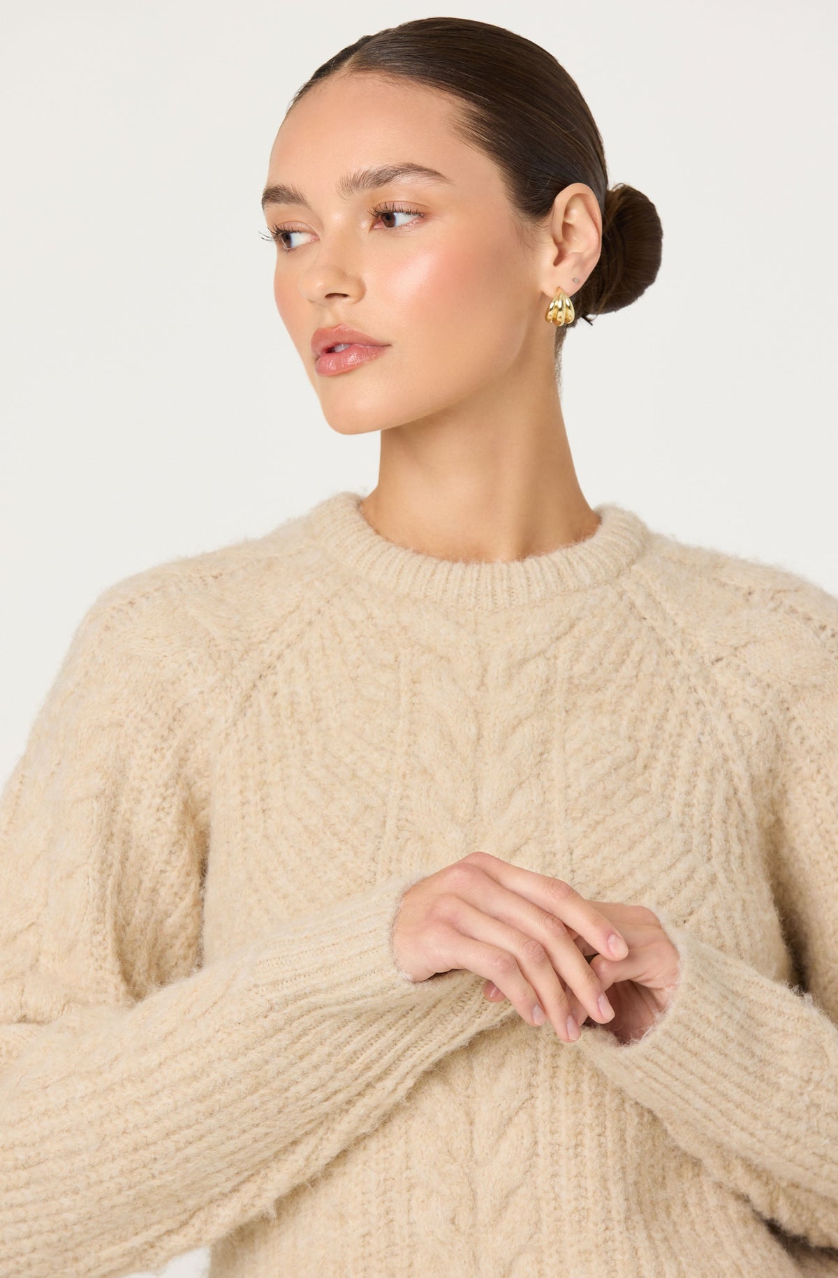 Taran Cable Knit Sweater