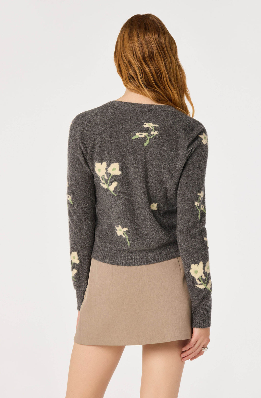Joy Floral Knit Cardigan