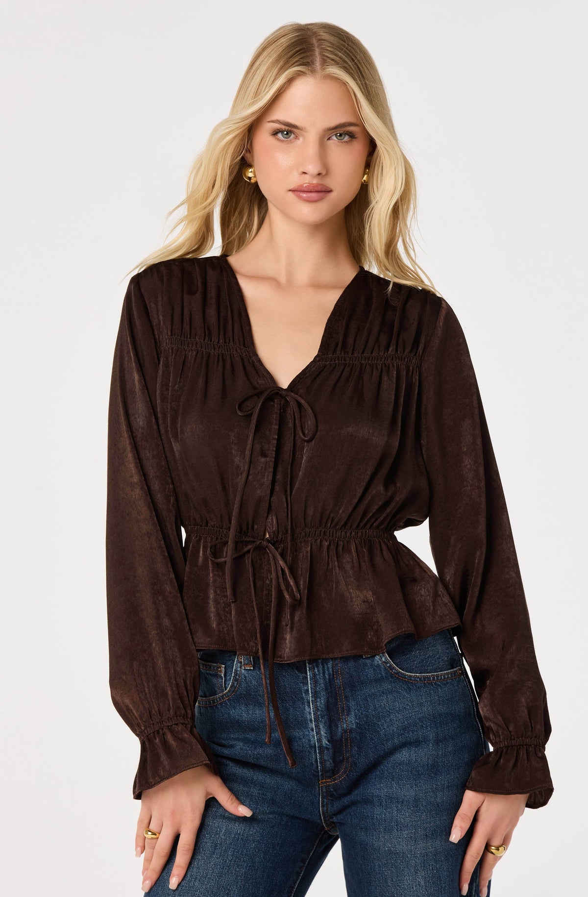 Tatiana Poet Sleeve Blouse