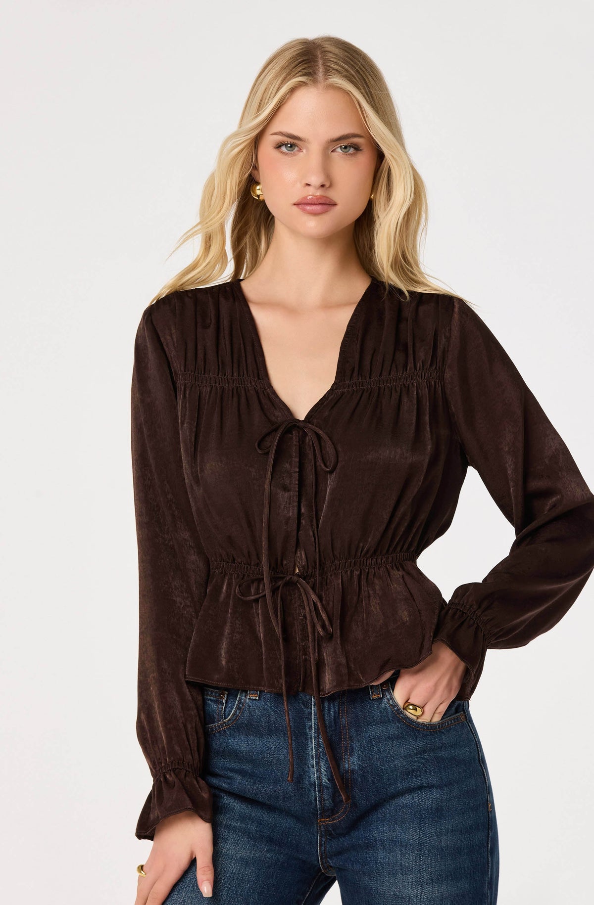Tatiana Poet Sleeve Blouse
