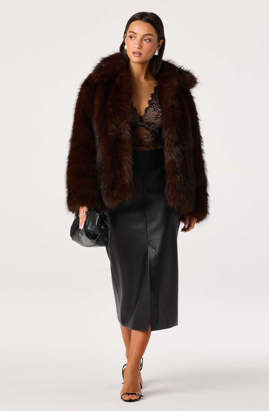 Zillah Oversized Faux Fur Jacket