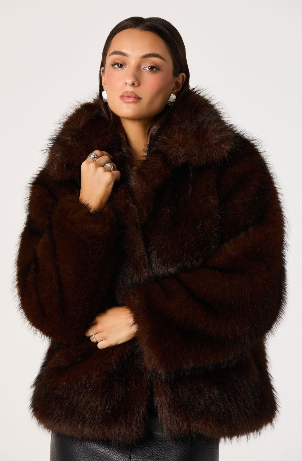 Zillah Oversized Faux Fur Jacket