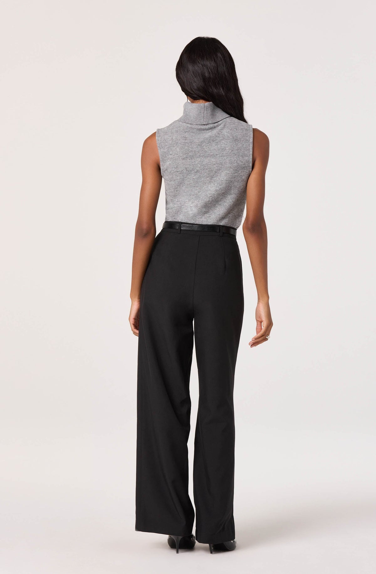Pleated High Waist Trouser