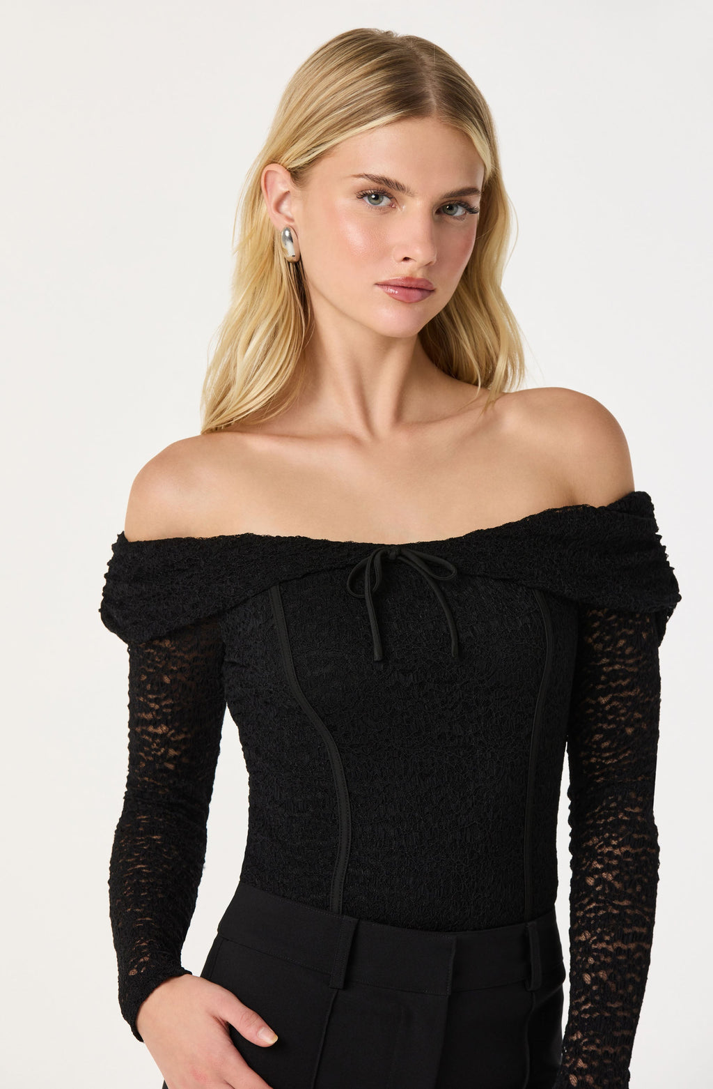 Off Shoulder Lace Top